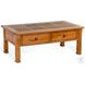 Crimson Ridge Beige Rectangular Coffee Table