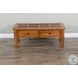 Crimson Ridge Beige Rectangular Coffee Table