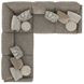 Turner Mushroom 3 Piece Sectional