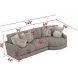 Turner Mushroom 2 Piece Sectional