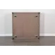 Velden Hollow Natural Square Coffee Table with Casters