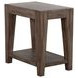 Velden Hollow Natural Rectangular Chair Side Table