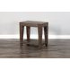 Velden Hollow Natural Rectangular Chair Side Table