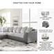 Clairette Court Alloy 2 Piece Sectional with LAF Chaise