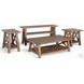 Factory Forge Natural Rectangular Chair Side Table