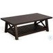 Factory Forge Dark Brown Rectangular Coffee Table