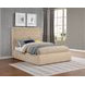 Lawson Light Saddle Full Upholstered Platform Bed