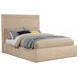 Lawson Light Saddle Full Upholstered Platform Bed