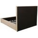 Lawson Light Saddle Queen Upholstered Platform Bed