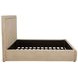 Lawson Light Saddle Queen Upholstered Platform Bed