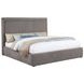 Lawson Mushroom King Upholstered Platform Bed