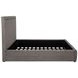 Lawson Mushroom Queen Upholstered Platform Bed