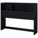 Westpark Black Queen Storage Bookcase Headboard