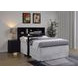 Westpark Black Queen Storage Bookcase Headboard
