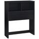 Westpark Black Twin Storage Bookcase Headboard