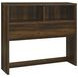 Westpark Dark Pine Full Storage Bookcase Headboard