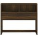 Westpark Dark Pine Full Storage Bookcase Headboard