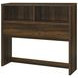 Westpark Dark Pine Full Storage Bookcase Headboard