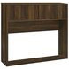 Westpark Dark Pine Full Storage Bookcase Headboard