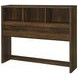 Westpark Dark Pine Queen Storage Bookcase Headboard