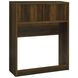 Westpark Dark Pine Twin Storage Bookcase Headboard