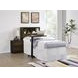 Westpark Dark Pine Twin Storage Bookcase Headboard
