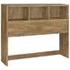 Westpark Mango Queen Storage Bookcase Headboard