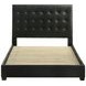 Medley Black King Upholstered Platform Bed