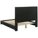 Medley Black King Upholstered Platform Bed