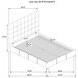 Medley Tan Queen Upholstered Platform Bed