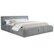Wilshire Gray King Upholstered Platform Bed