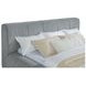 Wilshire Gray King Upholstered Platform Bed