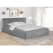 Wilshire Gray Queen Upholstered Platform Bed