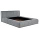 Wilshire Gray Queen Upholstered Platform Bed