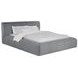Wilshire Gray Queen Upholstered Platform Bed