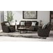 Arezzo Chocolate Zero Gravity Power Reclining Loveseat with Power Headrest