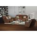 Arezzo Whiskey Zero Gravity Power Reclining Living Room Set
