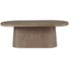 Elements Cocoa Oval Pedestal Dining Room Set