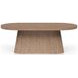 Elements Cocoa Oval Pedestal Dining Room Set