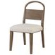 Elements Cocoa Wood Arch Back Chair Set of 2