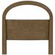 Elements Cocoa Wood Arch Back Chair Set of 2