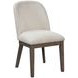 Elements Cocoa Shelter Upholstered Chair Set of 2