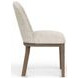 Elements Cocoa Shelter Upholstered Chair Set of 2