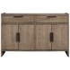 Elements Cocoa Oval Pedestal Dining Room Set