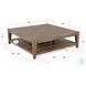 Sagewyn Weathered Brown 48" Square Cocktail Table