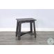 Ember Grace Black Sand 15" Rectangular Chair Side Table