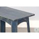 Seabright Blue Rectangular Chair Side Table