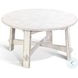 Seabright White Round Coffee Table