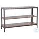 Foundry Lane Brown Rectangular Sofa Table