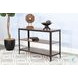 Foundry Lane Brown Rectangular Sofa Table